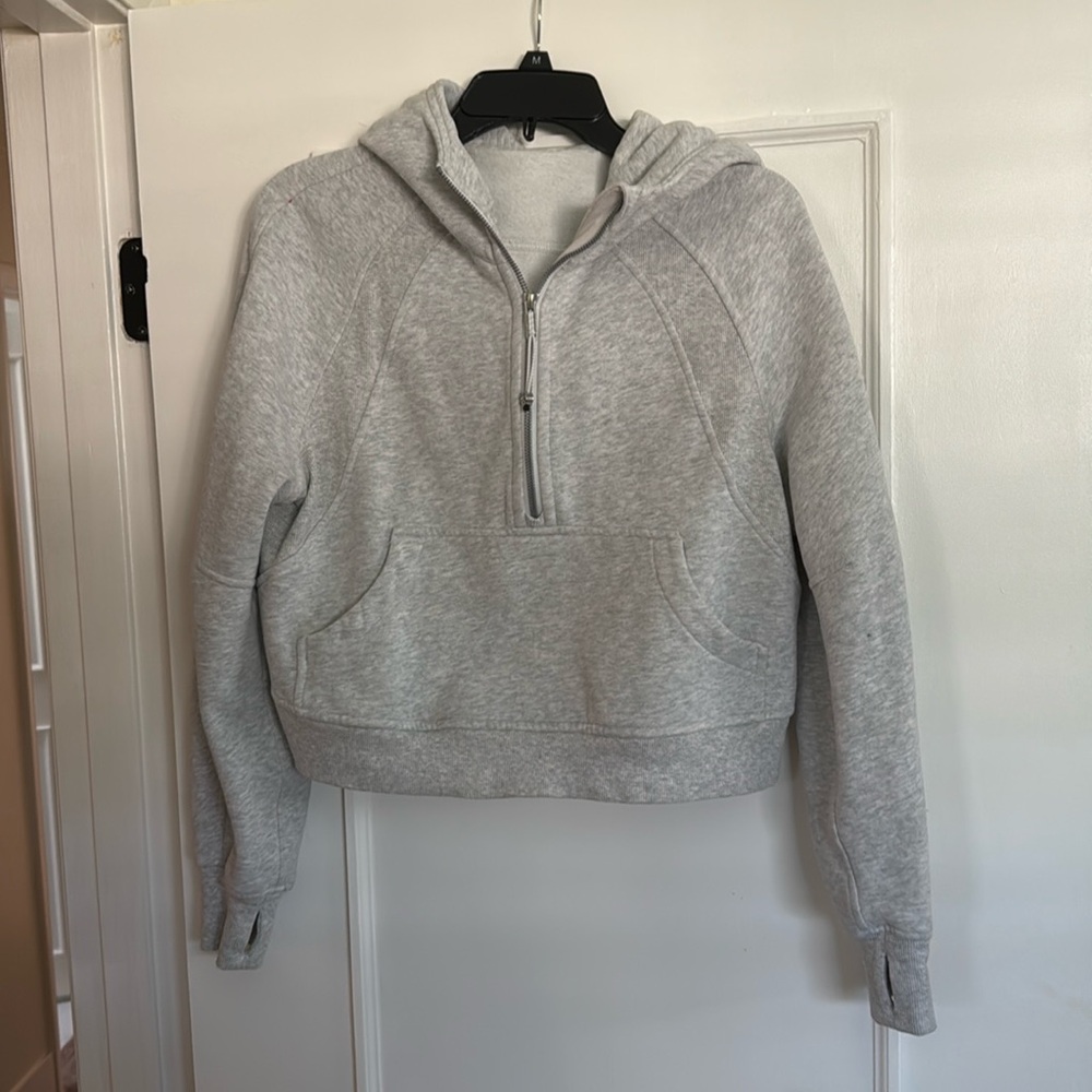Lululemon scuba quarter zip hoodie